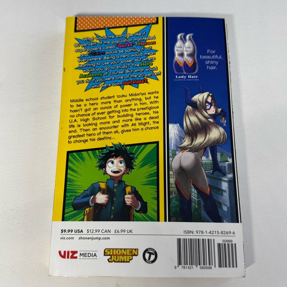 My Hero Academia, Vol. 1 Manga - Picture 2 of 2